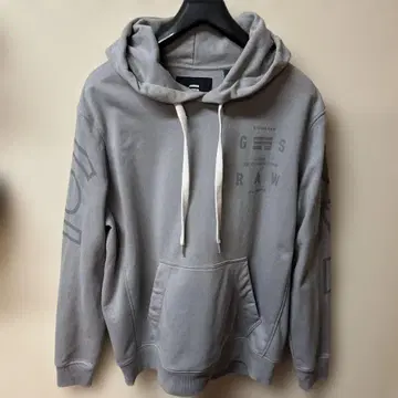 G-STAR RAW 그레이 후드티 XL