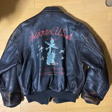 AVIREX TYPE A-2 플라이트 자켓 80s~90s