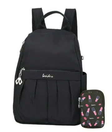 비사이유 미니 파우치 포함 발수 경량 백팩 택 포함