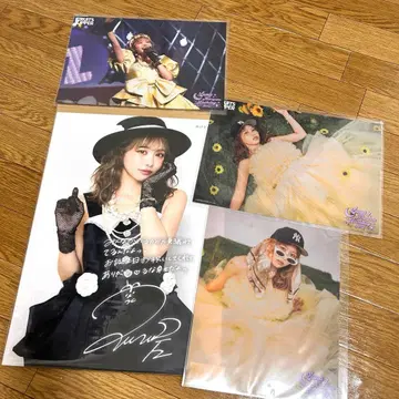 FRUITS ZIPPER 나카가와 루나 생일 축하 포스터 각종