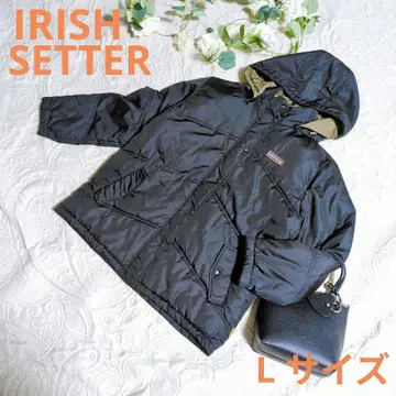 [ IRISH SETTER ] 다운 자켓 L 사이즈 블랙