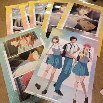 다이토 복권 푸른상자 Summer days memory A3 포스터 7매