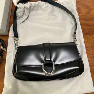 새상품급 찰스앤키스 가비뉴 이로 가죽 게이트 블랙 천연 가죽