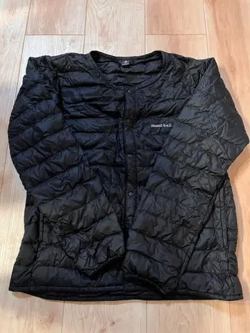 mont-bell 블랙 다운 자켓 M