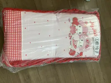 마이멜로디 좌식 의자 핑크/빨간색