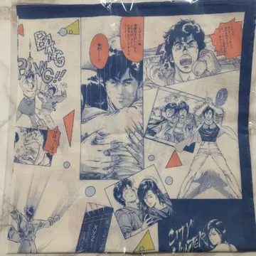 시티헌터 대원화전 대형 손수건 명장면 패턴 CITYHUNTER