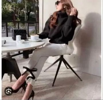 최단 당일 익명 배송 sheller 셰리에 리본 팬츠