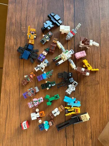 레고풍 Minecraft풍 미니 피규어 세트