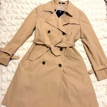 AOKI 레미유 트렌치코트 A라인 베이지 취업활동 수험 실습 LL