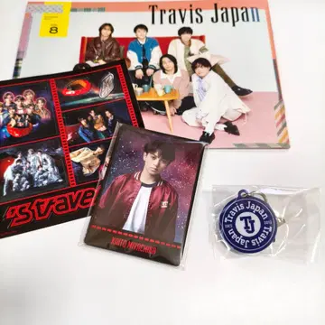 Travisjapan CD 부록 키링&트레이딩 카드 외