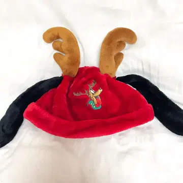 플루토 크리스마스 팬 캡 루돌프 도쿄 디즈니 리조트 레트로