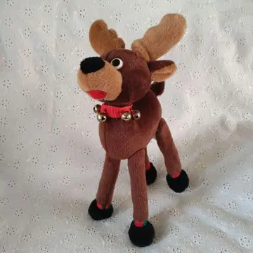 루돌프 봉제 인형 포즈 인형