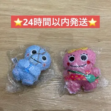 자와자와숲의 간코짱 봉제인형 볼체인 2세트