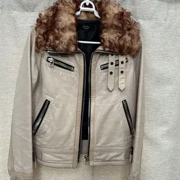 Another Edition 천연 가죽 퍼 라이더스