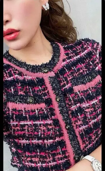 최단 당일 익명 배송 sheller 셰리에 썸머 트위드 가디건