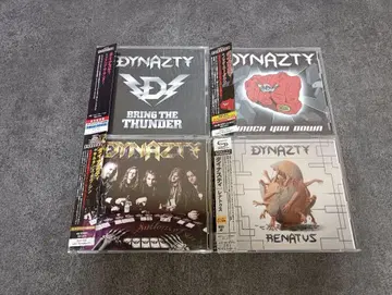 DYNAZTY 1st~4th 앨범 CD 4장 세트 락 메탈