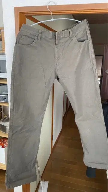 Dickies 페인터 팬츠 카키 W34 L34 아메카지