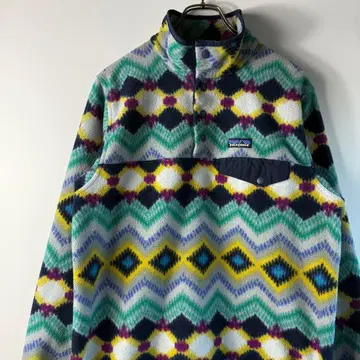 patagonia 파타고니아 올 패턴 신틸라 스냅 T 플리스 자켓 L
