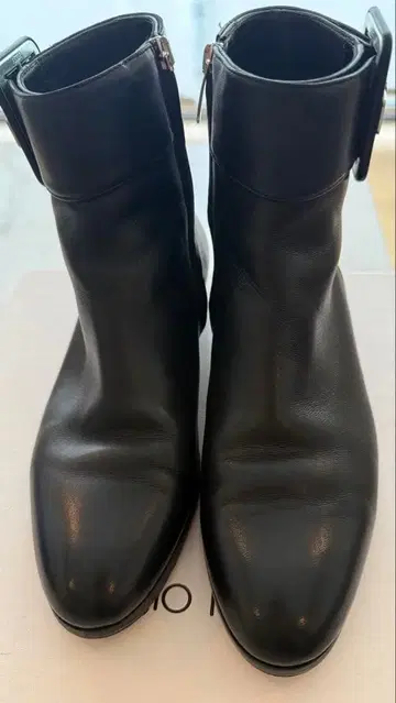 세르지오로시 sergioross 블랙 숏부츠 버클 포함 35 하프