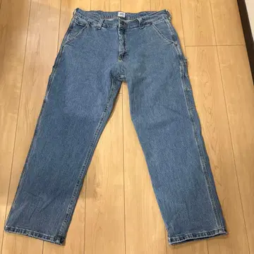 Lee 와이드 레그 데님 팬츠 36x30