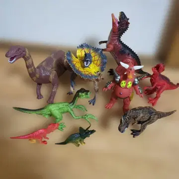 공룡 피규어 9체 세트