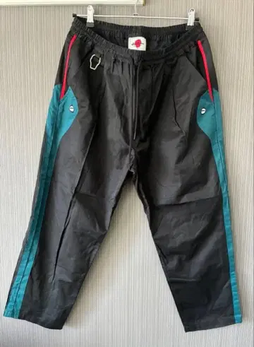 PUNK DRUNKERS XL 뱀 팬츠 블랙/터콰이즈