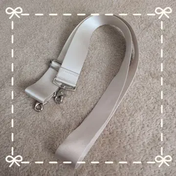 새상품급 아야노코지 숄더 벨트 아이보리