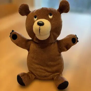 coen 코엔 베어 브라운 봉제 인형 손가락 인형