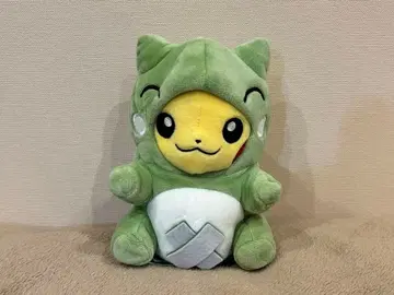 포켓몬 센터 미가와리 피카츄 봉제 인형 택 포함 포케파를레