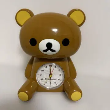 리락쿠마 알람 시계 브라운