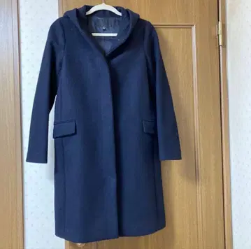 새상품급 ICB 네이비 롱 코트
