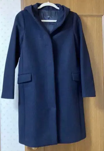 새상품급 ICB 네이비 롱 코트