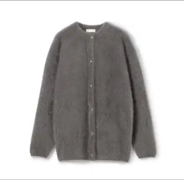 볼지 플러피 얀 크루넥 가디건 ballsey