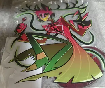 해즈빈 호텔 알래스터 라디오 데몬 아크릴 스탠드 HAZBIN HOTEL