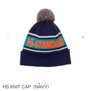 HI-STANDARD 니트 캡 하이스타 KNIT CAP (NAVY)