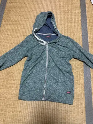 Dickies 풀 집업 후드티 그레이