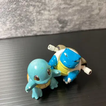 포켓몬 피규어 15 #초대 꼬부기, 거북왕 세트 당시품 레어