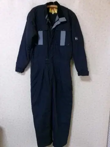 101637 겨울 남자 프로 사양 충전솜 작업복 네이비 L