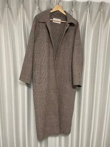 TODAYFUL 스텐 칼라 체크 코트 36