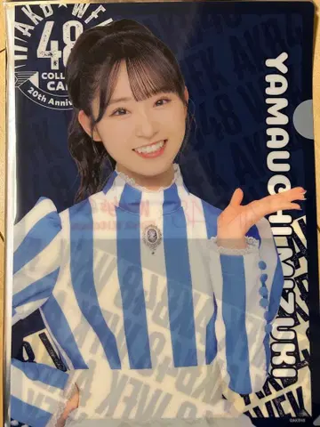 AKB48 야마우치 미즈키 콜라보 클리어 파일 웬디즈 즛키