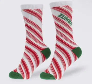 정품 미개봉 새상품 ZUMBA 크리스마스 양말