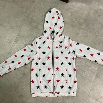 Callaway 후드 부착 별 패턴 골프 웨어 M