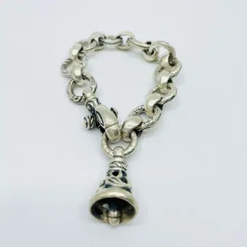 실버 벨 참 팔찌 체인 팔찌