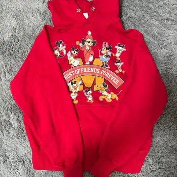 moussy Disney 콜라보 후드티 레트로 트레이닝복 미키