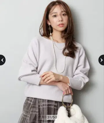 택 포함 미사용 새상품 울 캐시미어 돌먼 니트