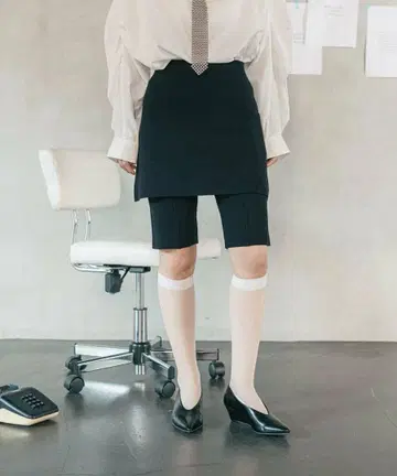 LEPSIM [오피스 라인] 12G 2WAY 뷔스티에 [블랙]