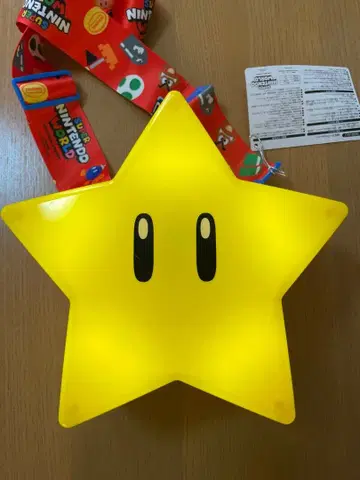 슈퍼 마리오 별 모양 백