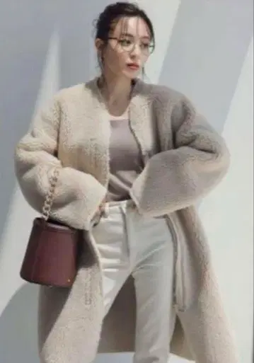 [ 새상품 ] 가격 인하 anuans 본딩 보아 코트