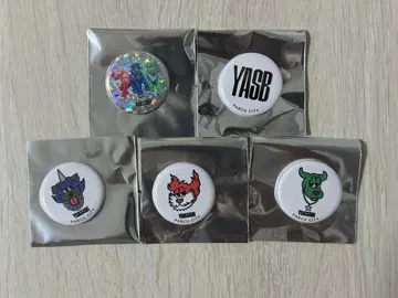 yoasobi 오키나와 파르코 한정판 오리지널 캔뱃지 5종 5개 세트