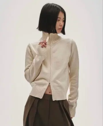 todayful 컴팩트 집 니트